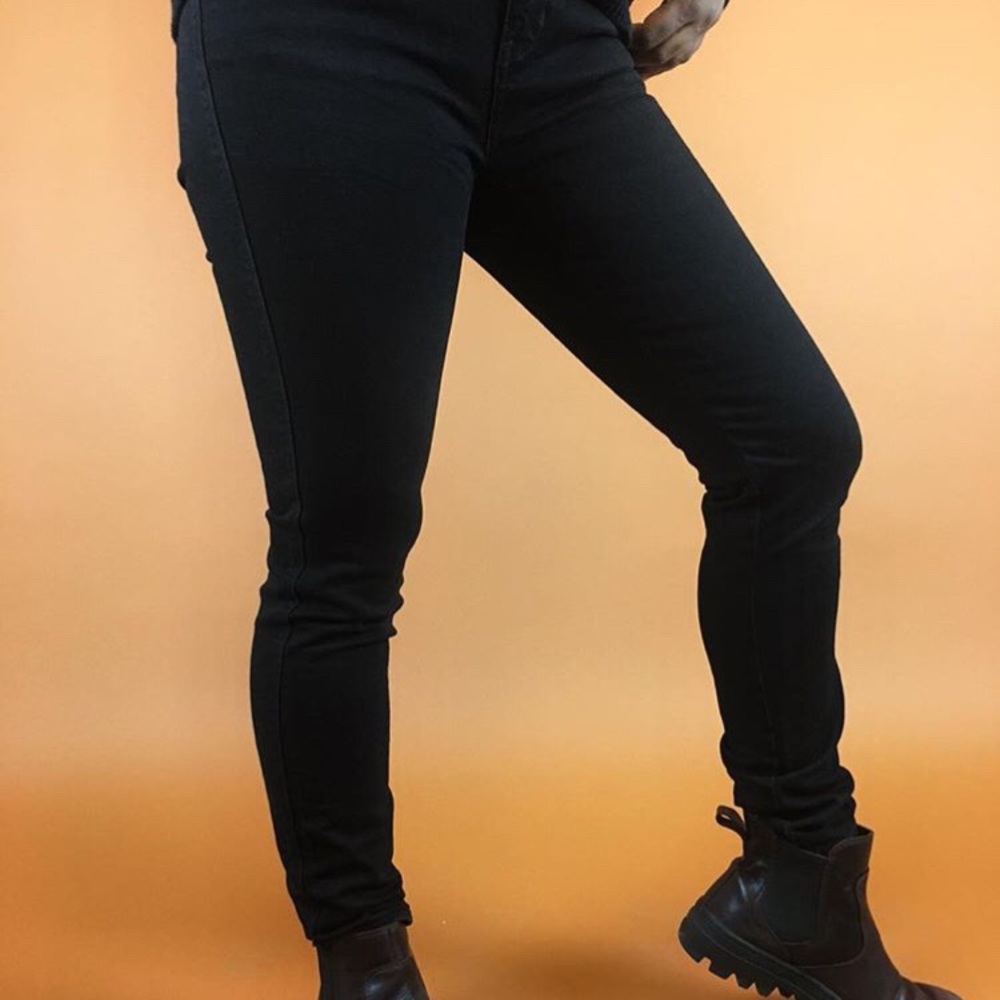 Madewell Skinny Skinny Ankle Black Jeans